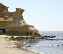 This beautiful Pulpi's beach, is the province's northeastern door.